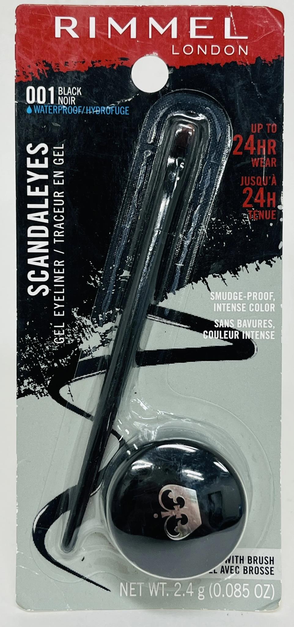 Rimmel Scandaleyes Waterproof Gel Eyeliner, Black,