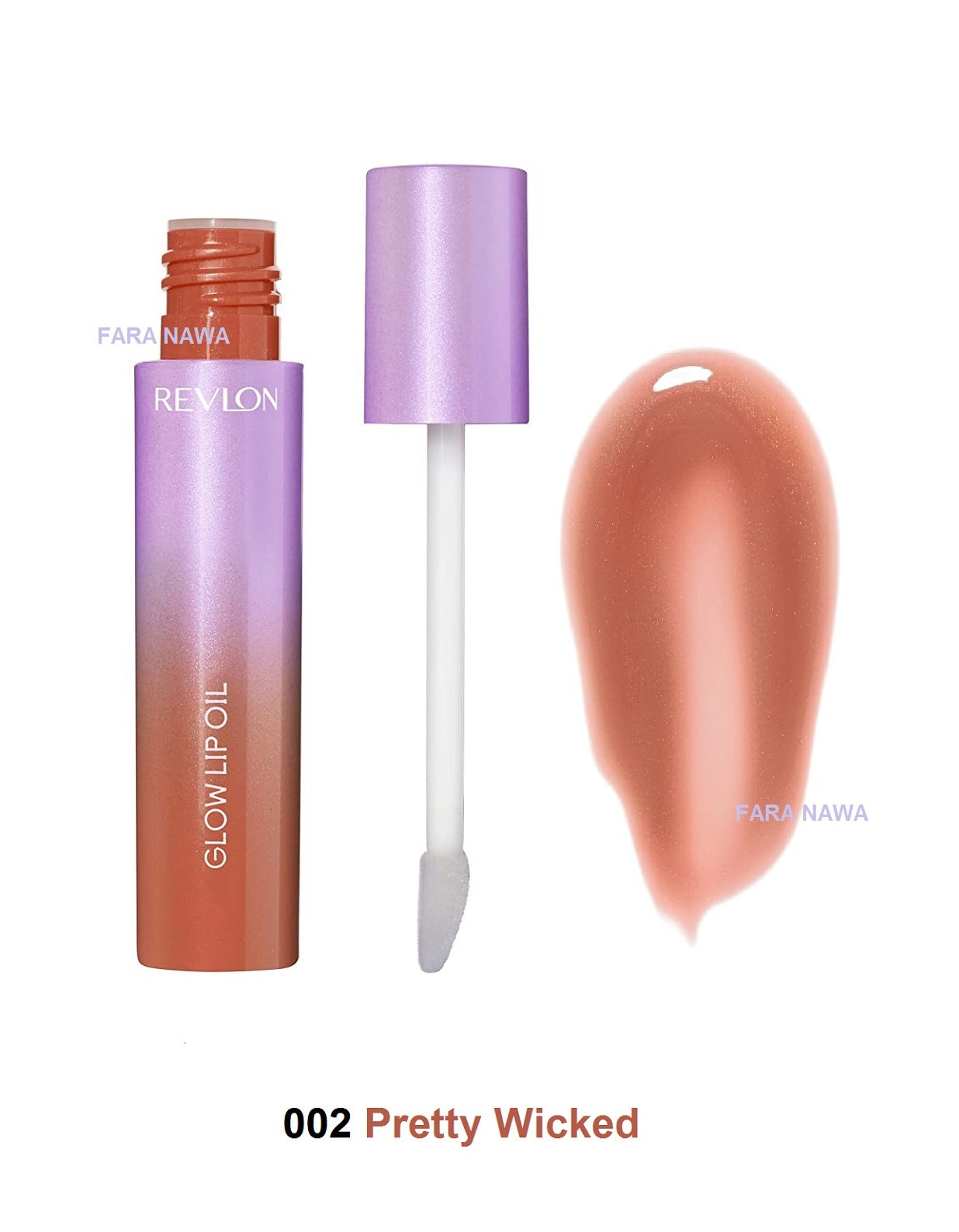 Revlon Crystal Aura Limited Edition Glow Lip Oil, Lip Gloss
