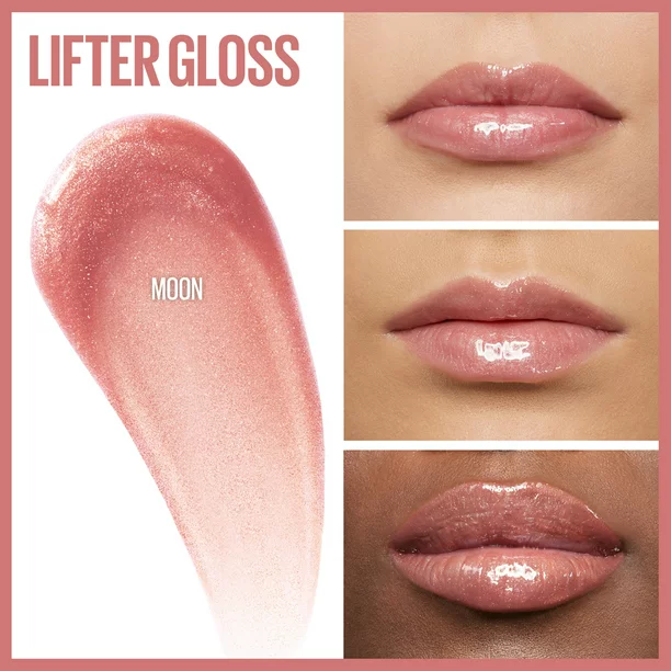 Maybelline Lifter Gloss Lip Gloss Makeup with Hyaluronic Acid,