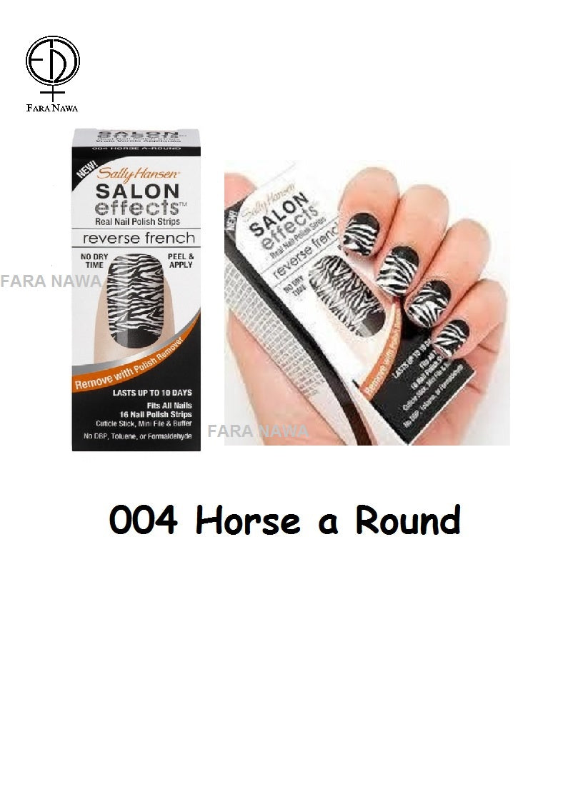 Sally Hansen Salon Effects Real Nail Polish Strips, FRENCH MANI & REVERSE FRENCH