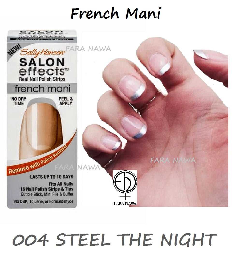 Sally Hansen Salon Effects Real Nail Polish Strips, FRENCH MANI & REVERSE FRENCH