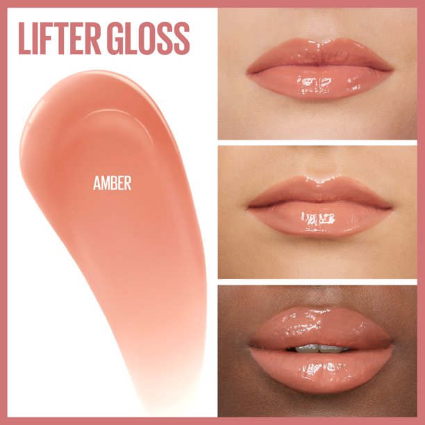 Maybelline Lifter Gloss Lip Gloss Makeup with Hyaluronic Acid,