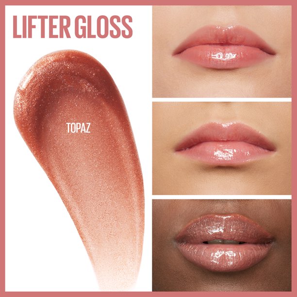 Maybelline Lifter Gloss Lip Gloss Makeup with Hyaluronic Acid,