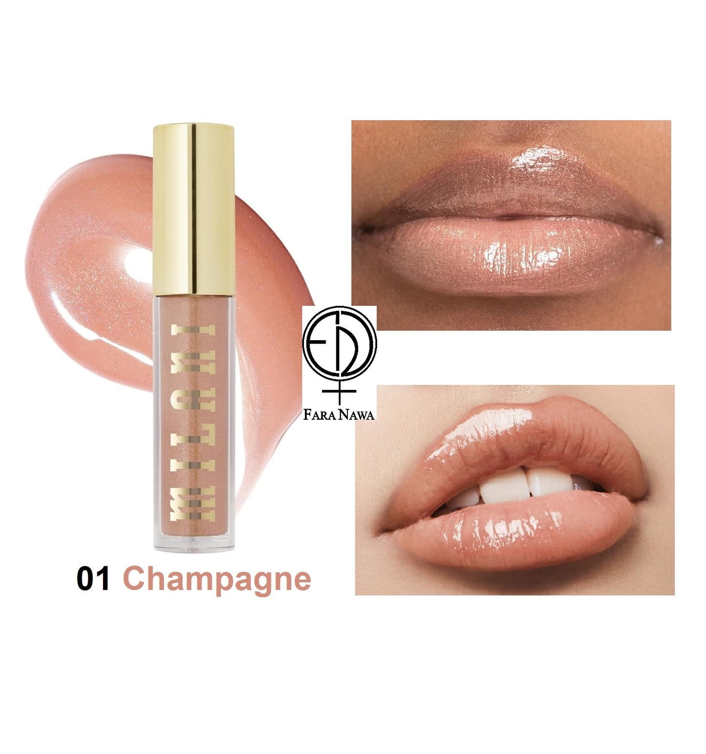 Milani Keep It Full Nourishing Lip Plumper Lip Gloss,