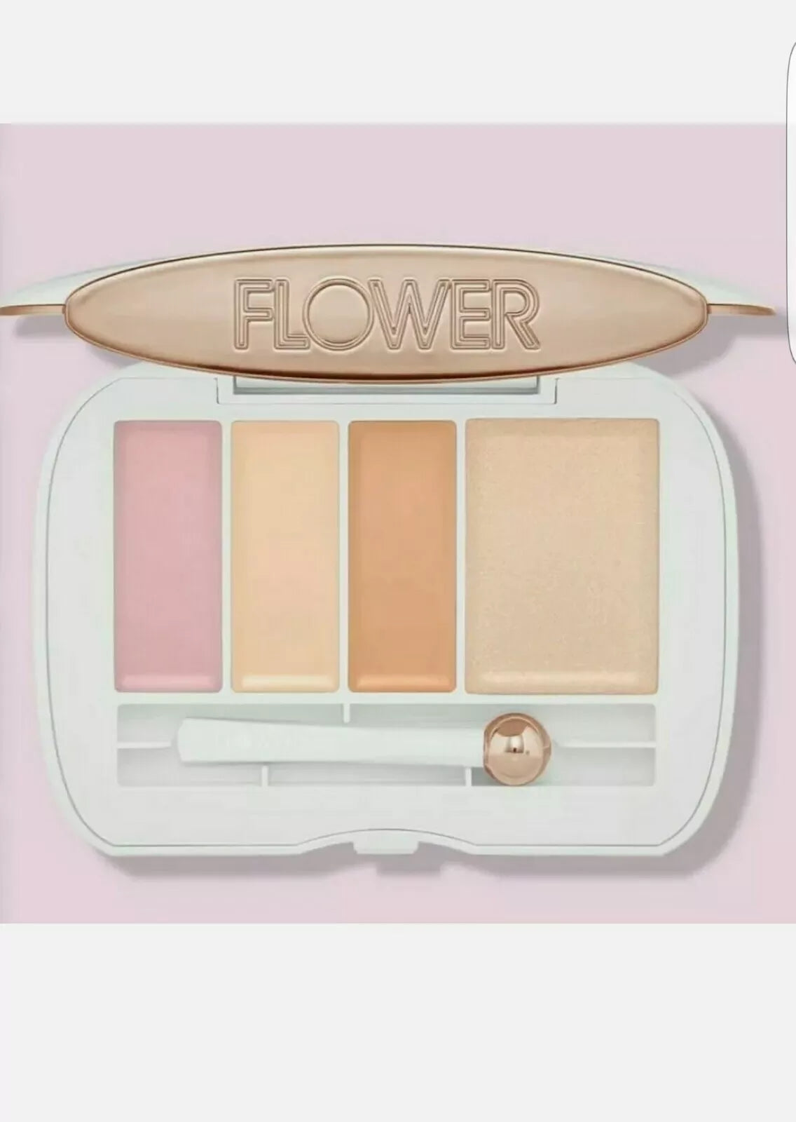 FLOWER BEAUTY Red Carpet Secret Eye Bright Primer and Concealer Palette,