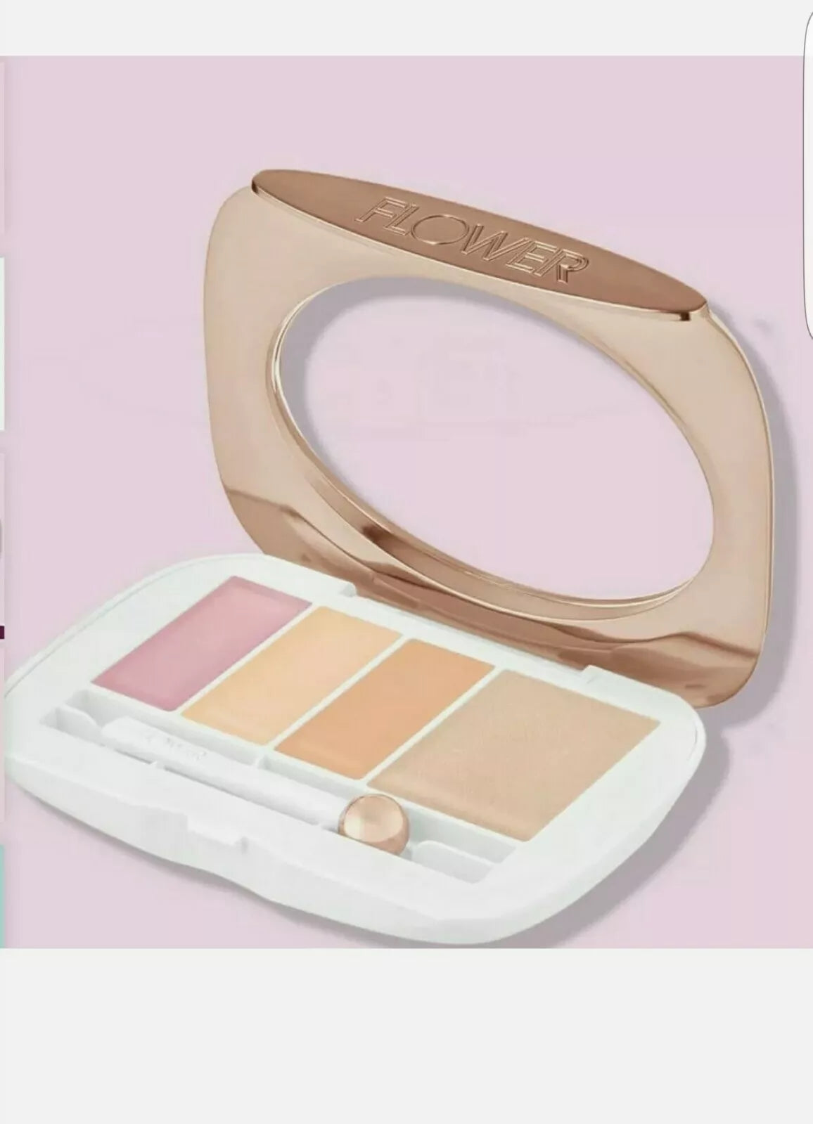 FLOWER BEAUTY Red Carpet Secret Eye Bright Primer and Concealer Palette,