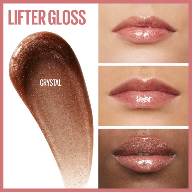 Maybelline Lifter Gloss Lip Gloss Makeup with Hyaluronic Acid,