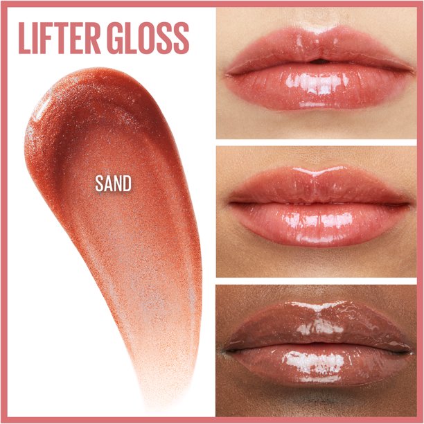 Maybelline Lifter Gloss Lip Gloss Makeup with Hyaluronic Acid,