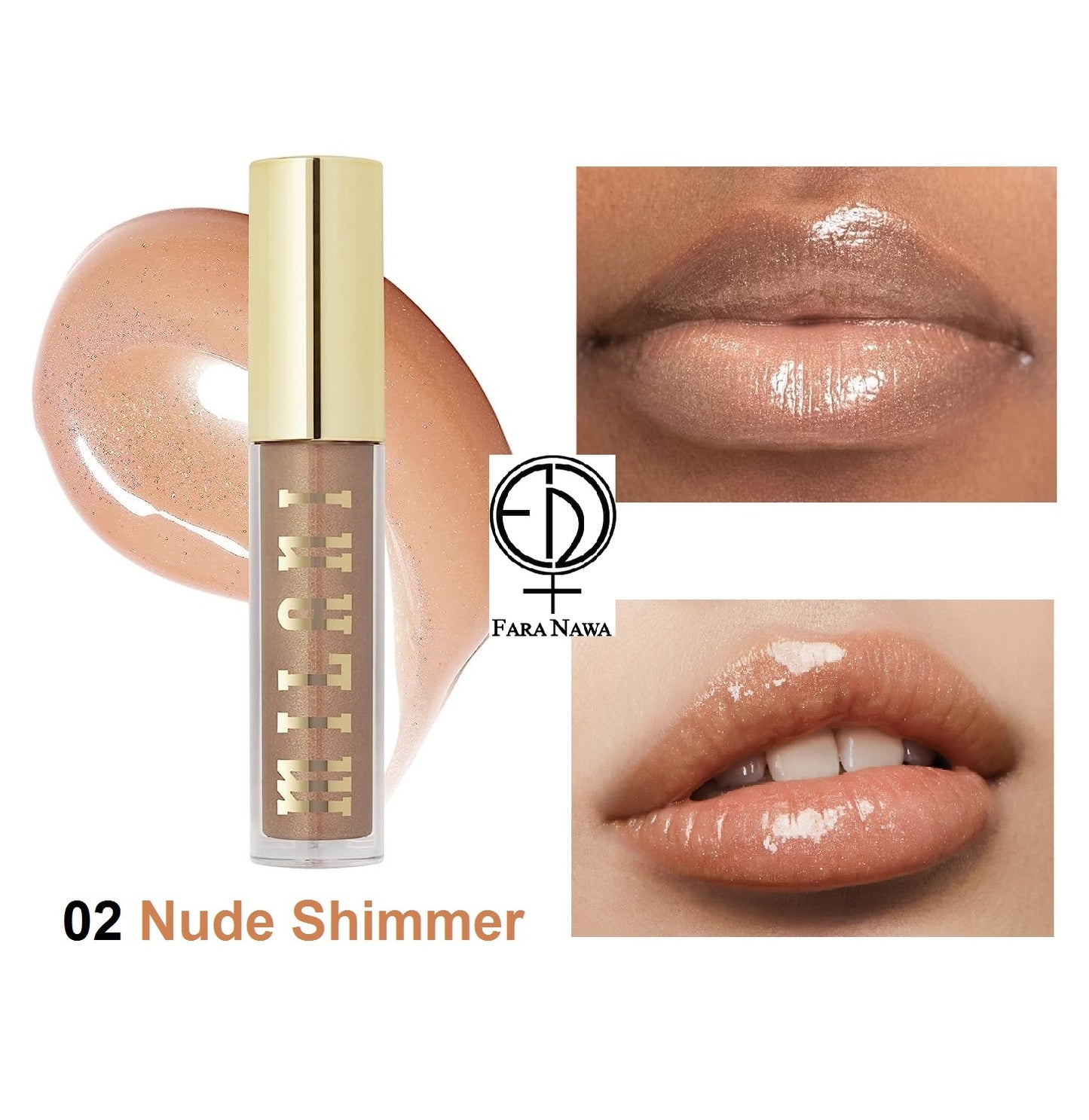 Milani Keep It Full Nourishing Lip Plumper Lip Gloss,
