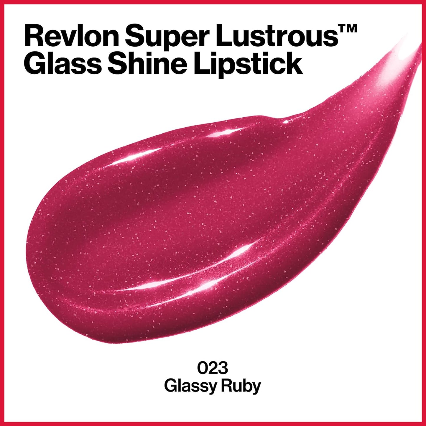 Revlon Super Lustrous Glass Shine Lipstick, Flawless Moisturizing Lip Color,