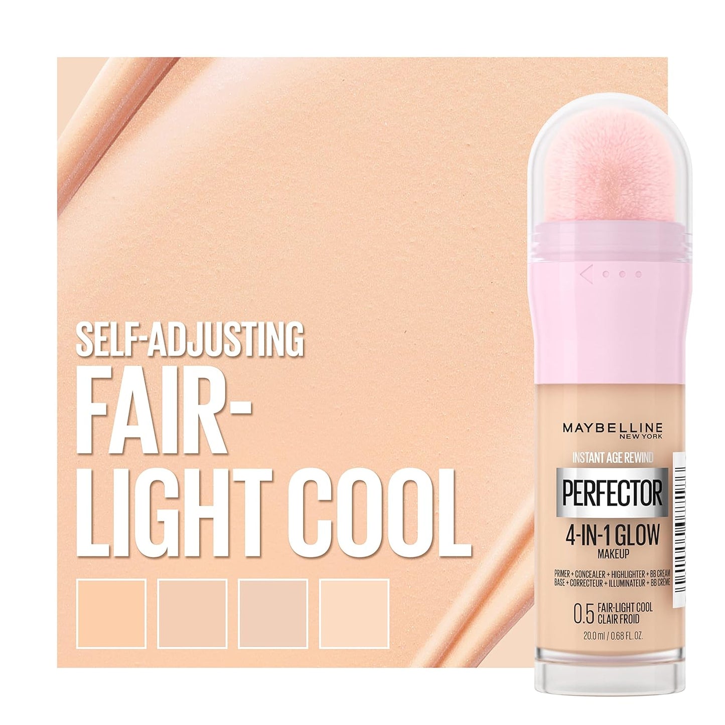 Maybelline New York Instant Age Rewind Instant Perfector 4-In-1 Glow Makeup,