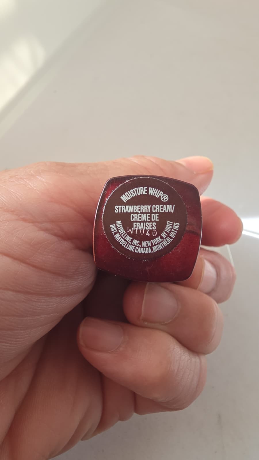 Maybelline Moisture Whip Lipstick, Strawberry Cream – Rare Discontinued