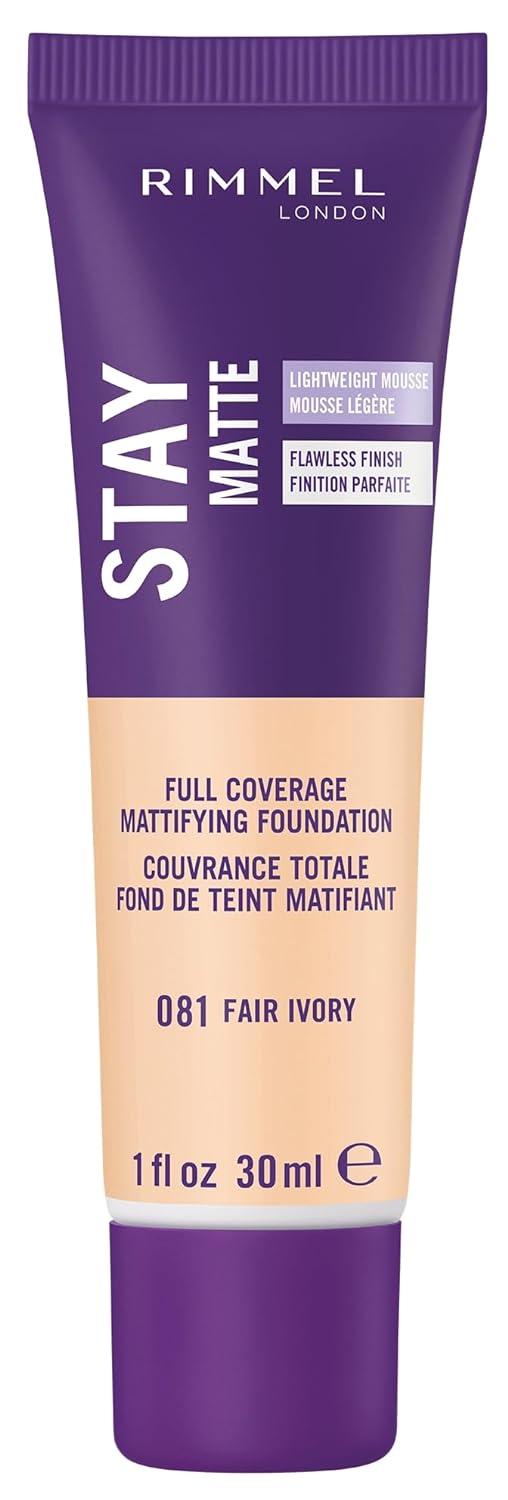 Rimmel London Stay Matte Liquid Mousse Foundation,