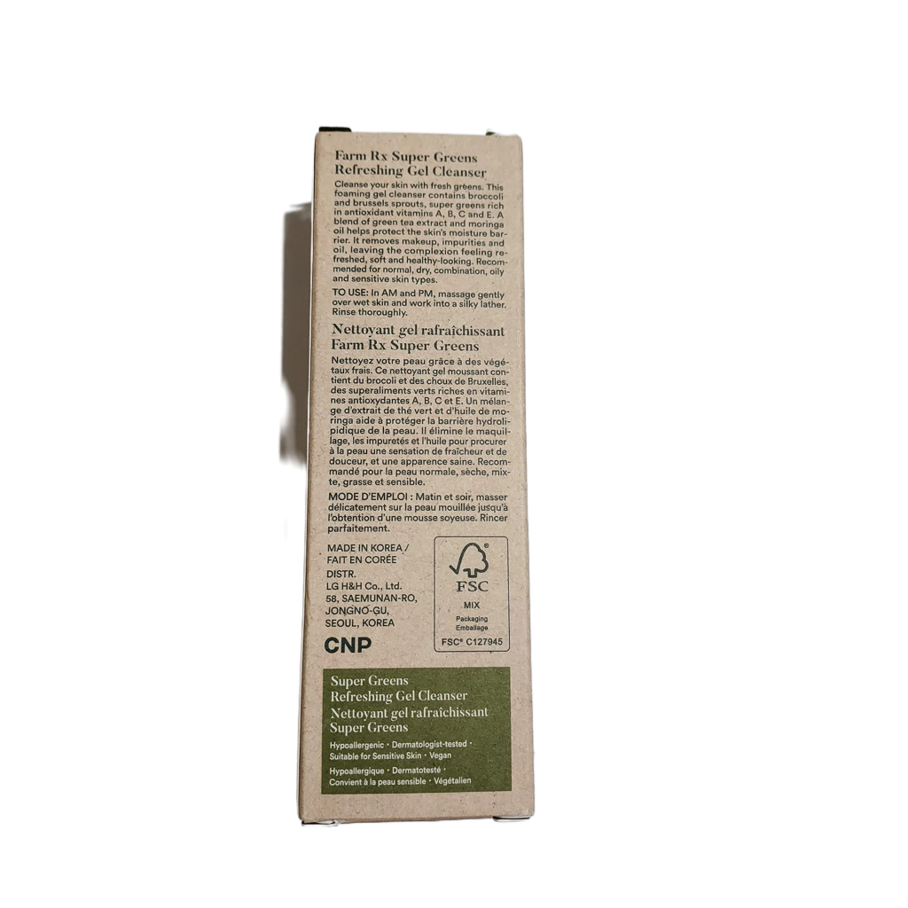 Farm Rx Super Greens Refreshing Gel Cleanser,