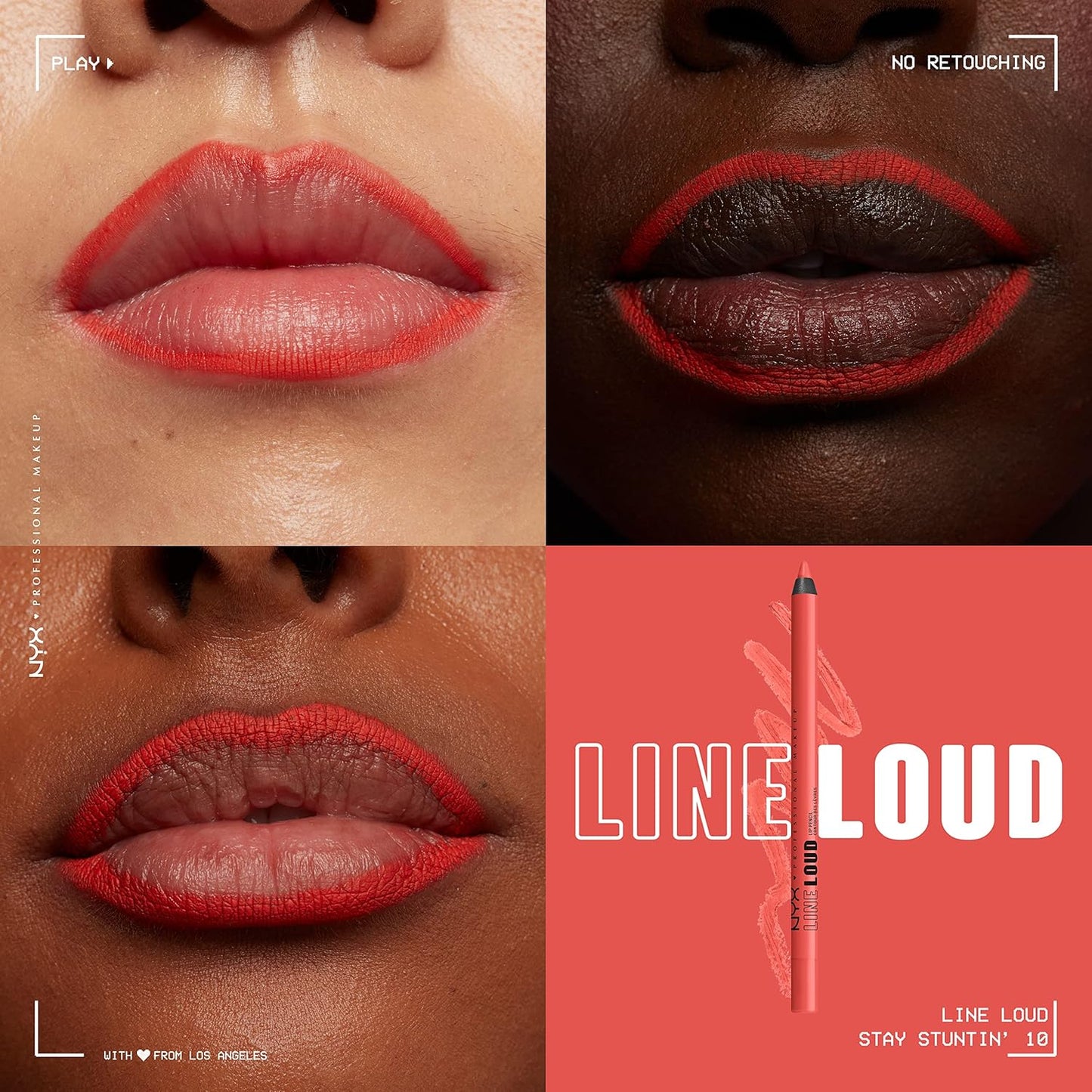 NYX PROFESSIONAL MAKEUP Line Loud Lip Liner,
