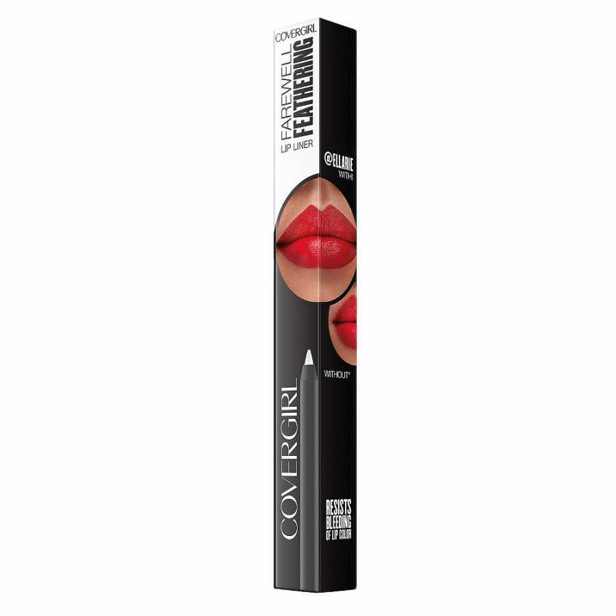 COVERGIRL Goodbye Feathering Lip Liner, 100 Clear