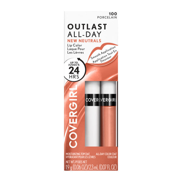 COVERGIRL Outlast 24HR Illumina All-Day Moisturizing Lip Color,