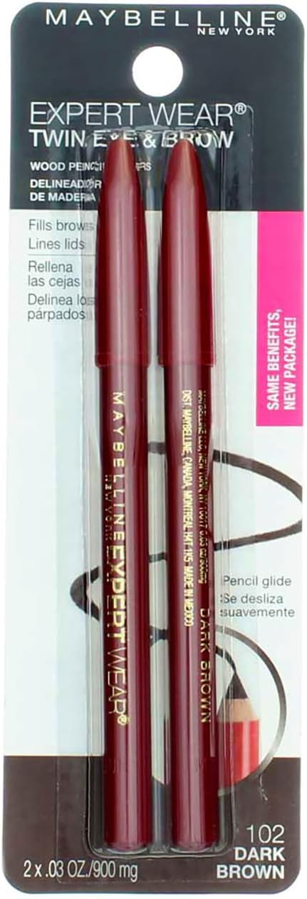 Maybelline Expert Wear Twin Brow and Eye Pencils,