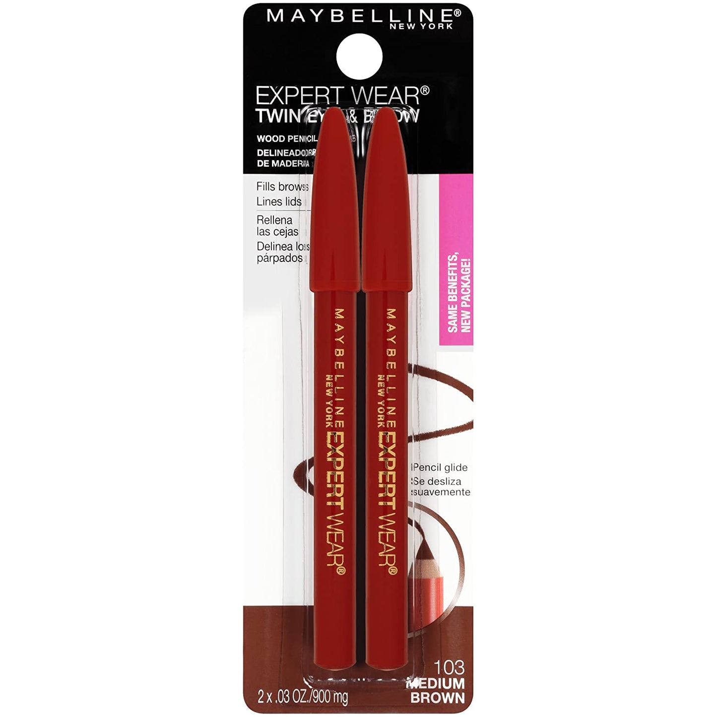 Maybelline Expert Wear Twin Brow and Eye Pencils,