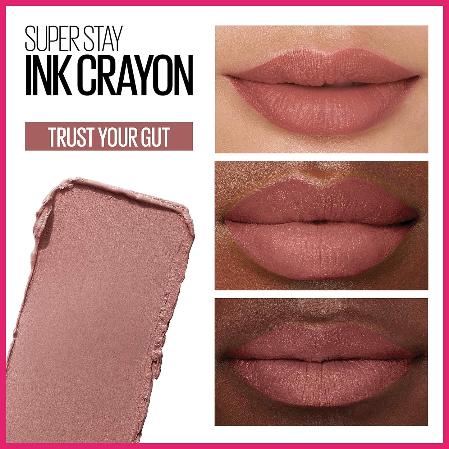 Maybelline SuperStay Ink Crayon Matte Lipstick,