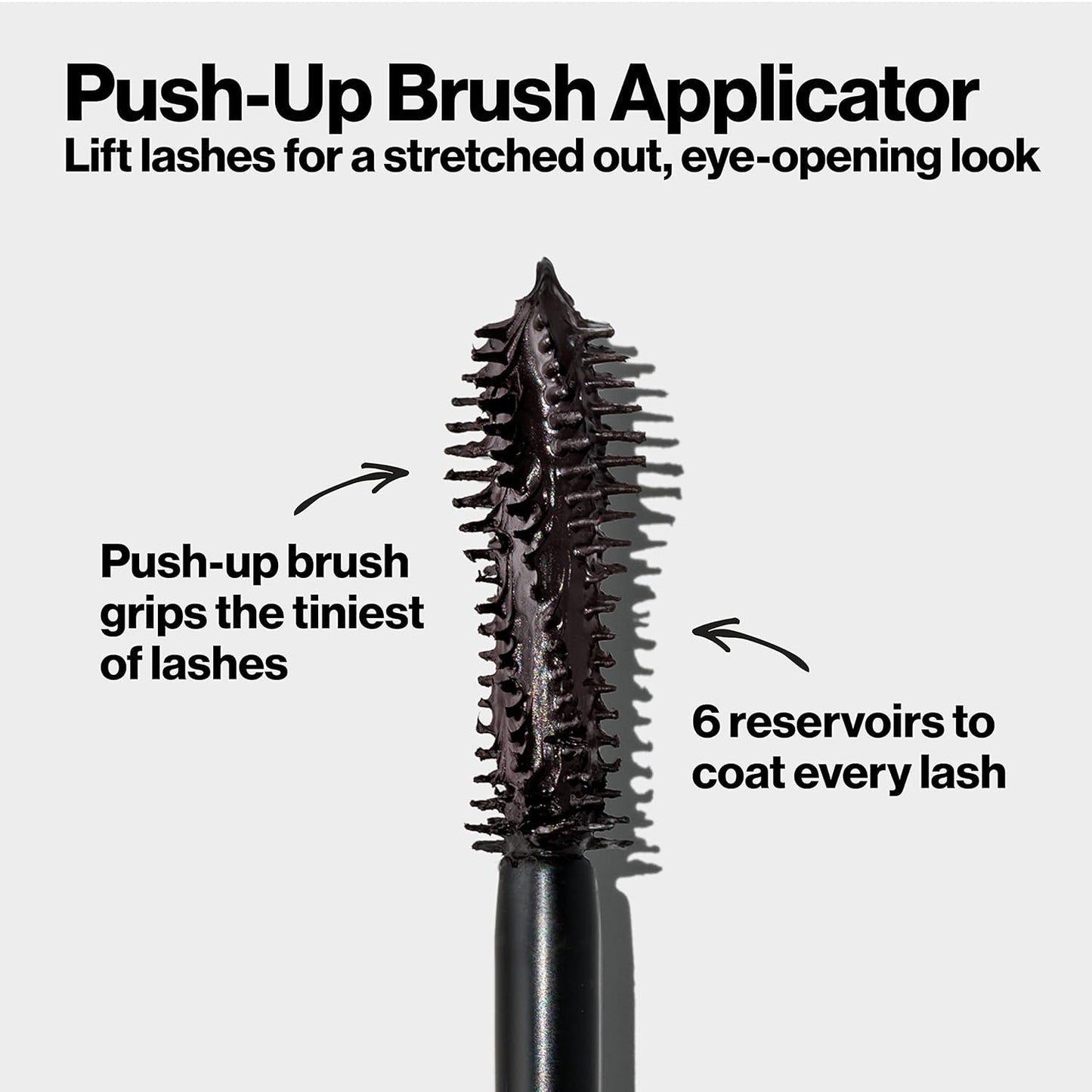 Revlon So Fierce! Eyes Wide Open, Extreme Volume Longwear Mascara, 24hr Wear,