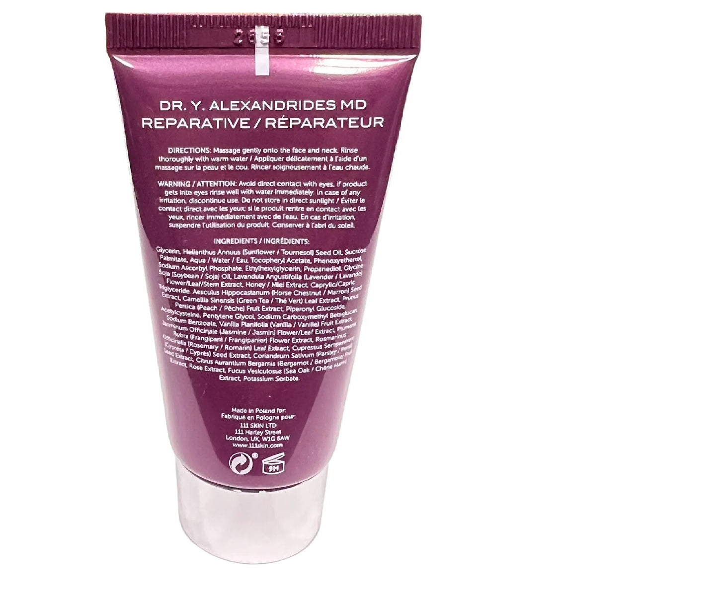 111SKIN NAC Y2 Restorative Cleansing Balm, Travel Size 1.01 oz / 30ml