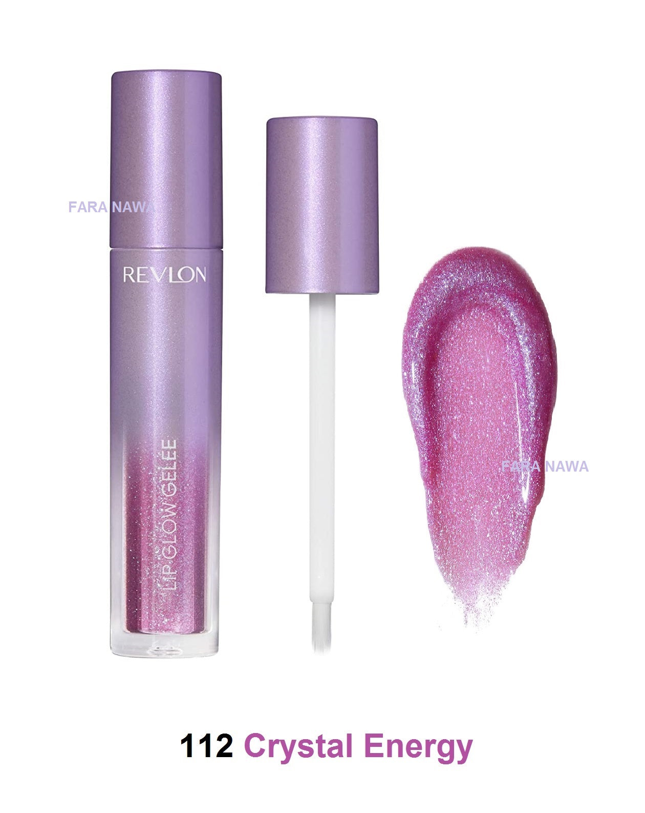 Revlon Crystal Aura Limited Edition Glow Lip Oil, Lip Gloss