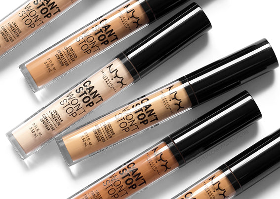 NYX Can't Stop Won't Stop 24Hr Matt Full Coverage Concealer,