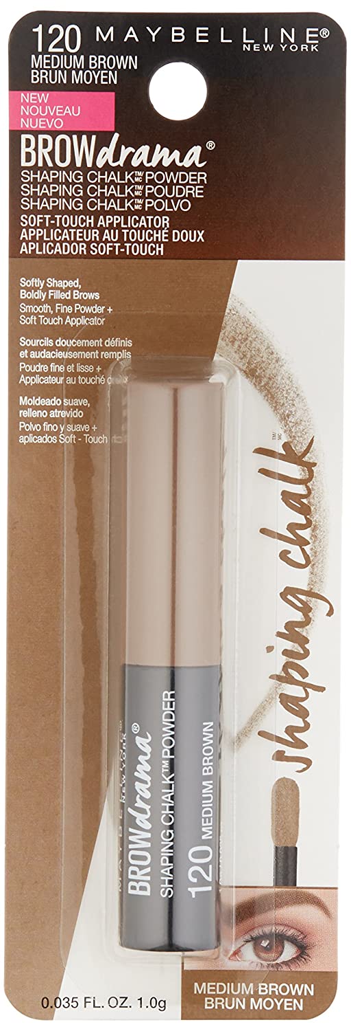 Maybelline New York Brow Drama Shaping Chalk Powder,