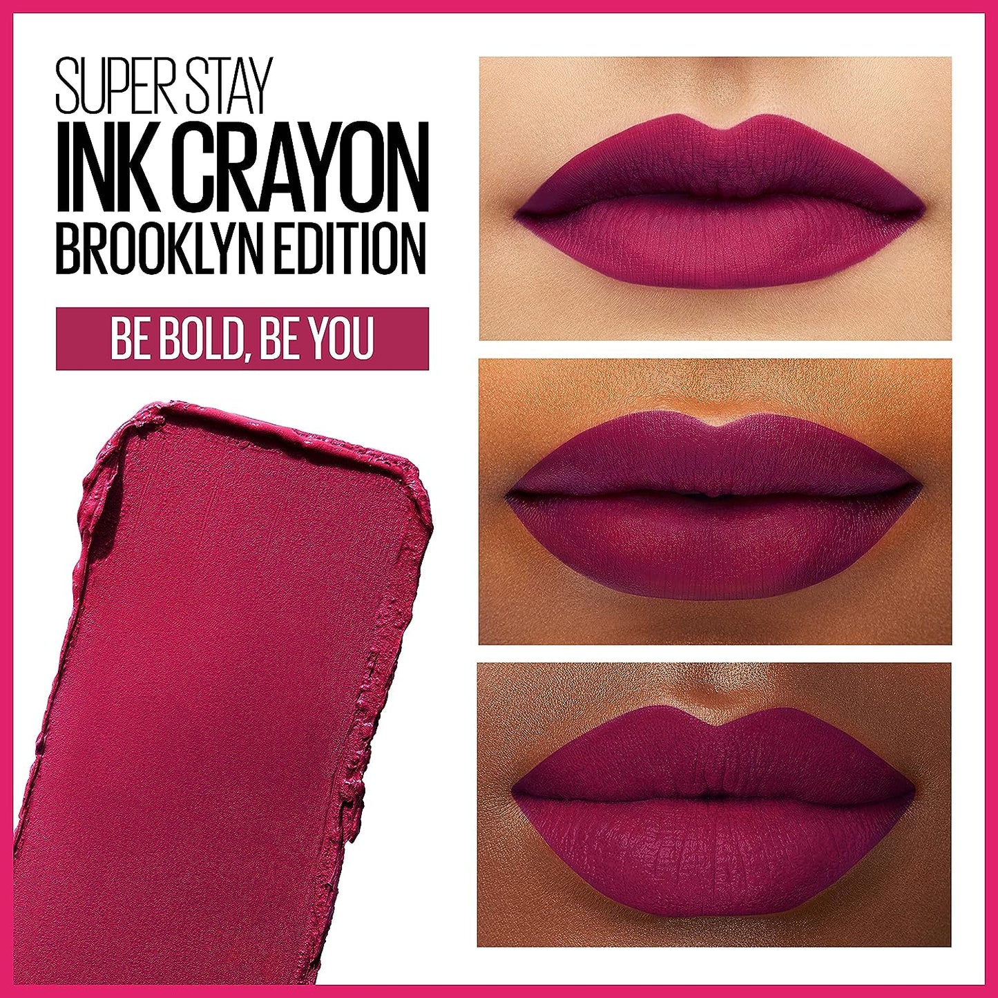 Maybelline SuperStay Ink Crayon Matte Lipstick,