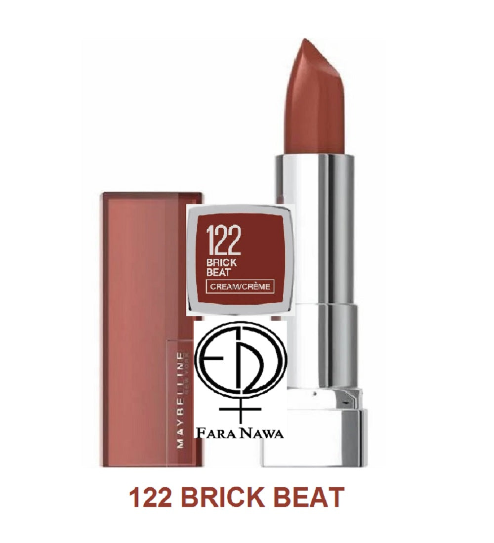 Maybelline NEW YORK Color Sensational Lipstick, 105 Pink Wink - 177 Bare Reveal