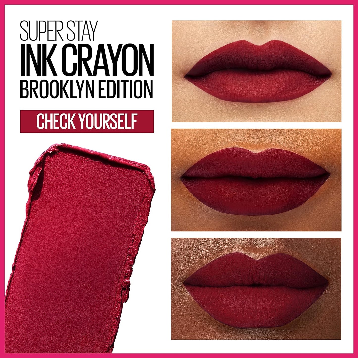 Maybelline SuperStay Ink Crayon Matte Lipstick,