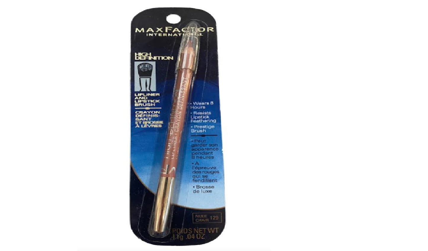 Max Factor High Definition Lipliner and Lipstick Brush,