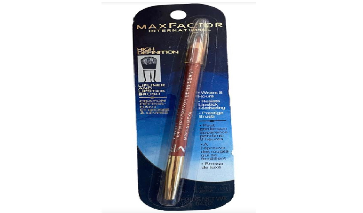 Max Factor High Definition Lipliner and Lipstick Brush,