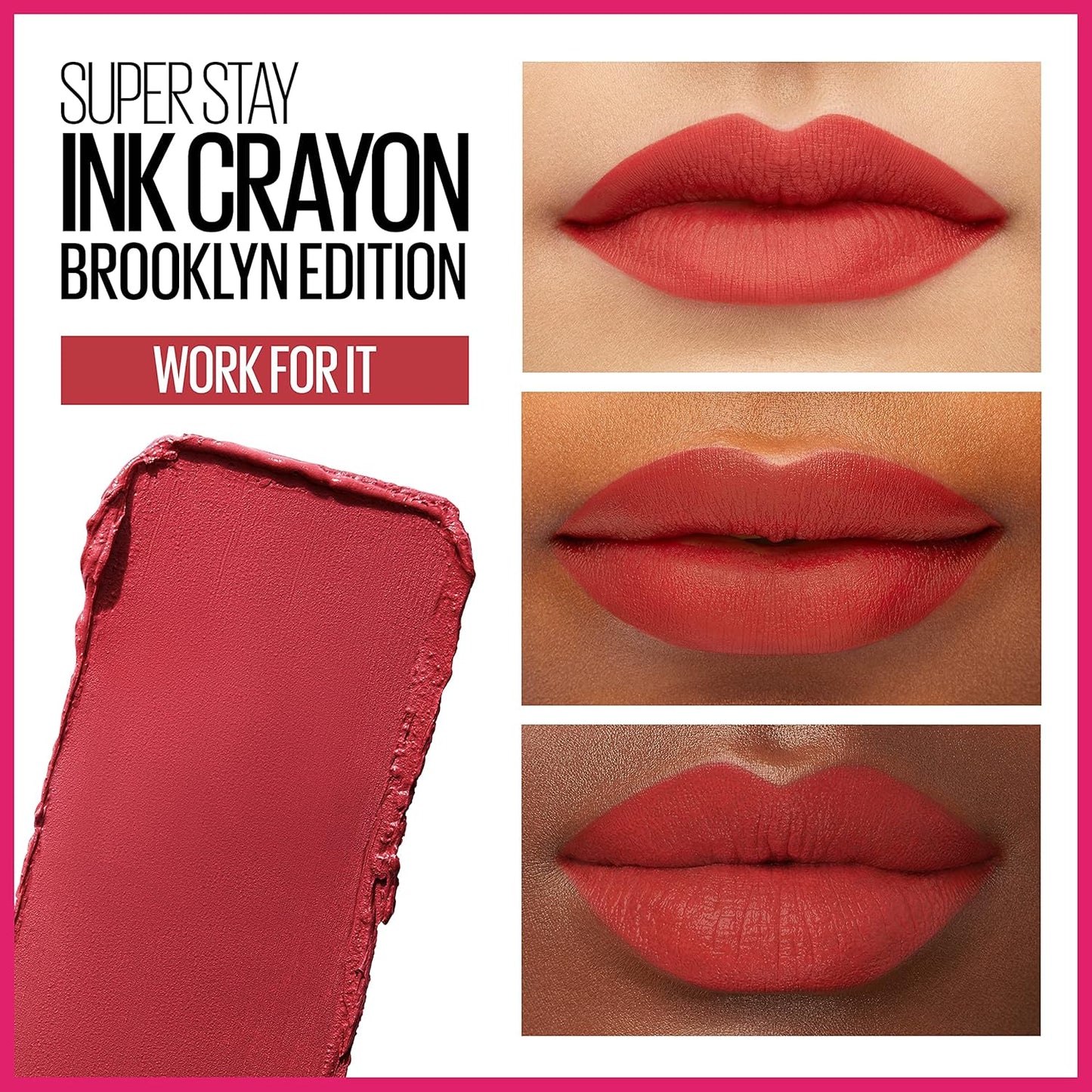 Maybelline SuperStay Ink Crayon Matte Lipstick,