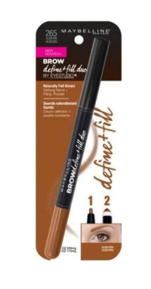 Maybelline New York Brow Define Plus Fill Duo Pencils,