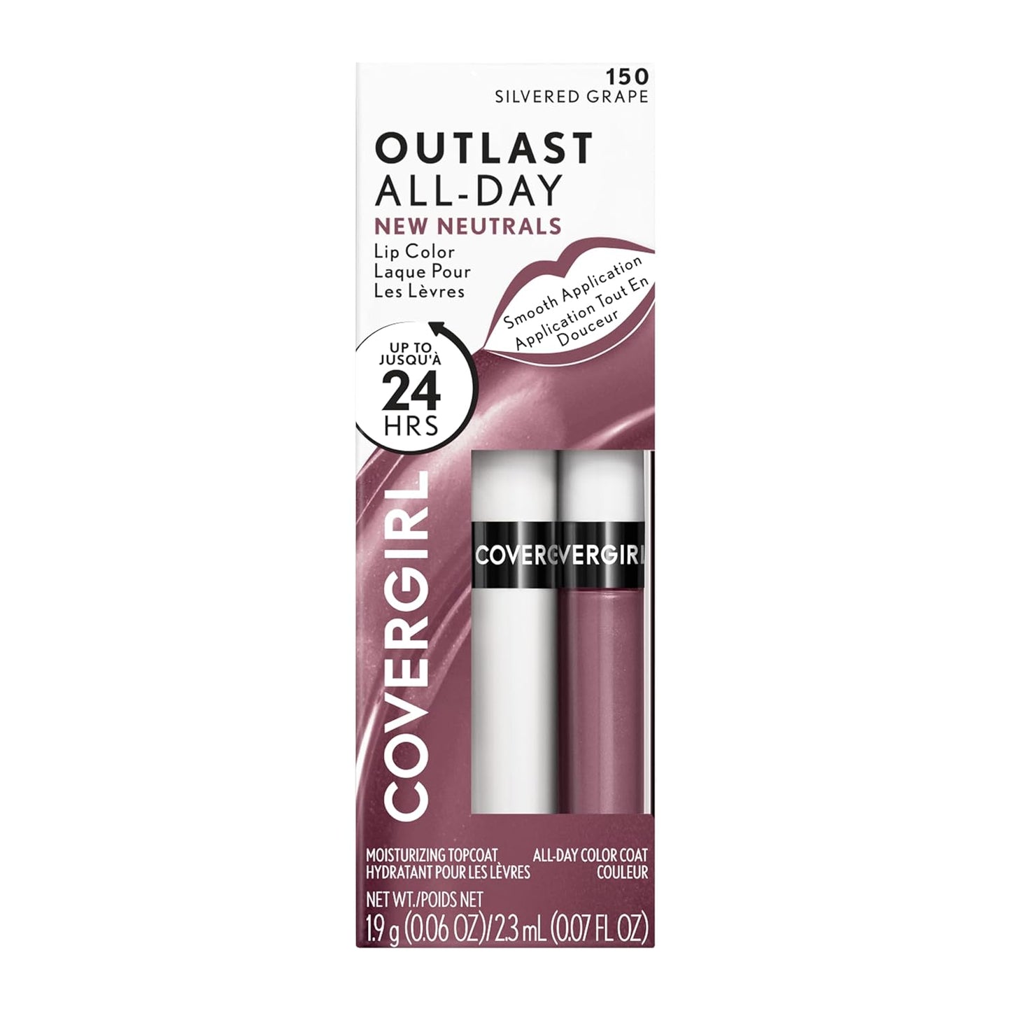 COVERGIRL Outlast 24HR Illumina All-Day Moisturizing Lip Color,