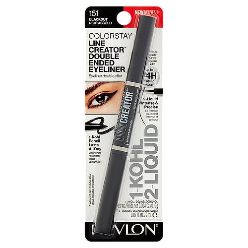 Revlon ColorStay Line Creator Double Ended Waterproof Eyeliner,