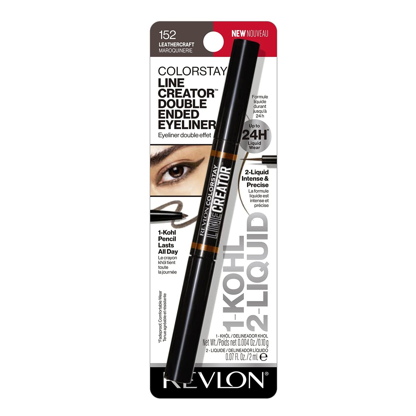 Revlon ColorStay Line Creator Double Ended Waterproof Eyeliner,