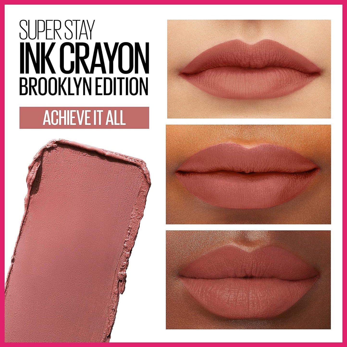 Maybelline SuperStay Ink Crayon Matte Lipstick,