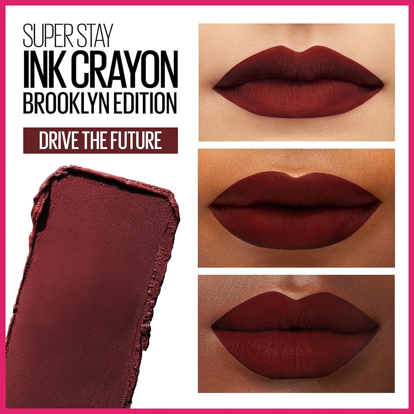 Maybelline SuperStay Ink Crayon Matte Lipstick,