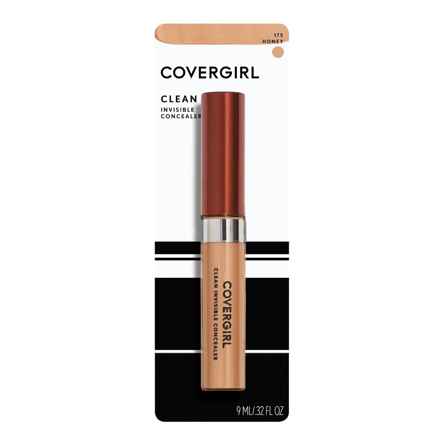 Covergirl Clean Invisible Concealer, Lightweight, Hydrating, Vegan Formula,