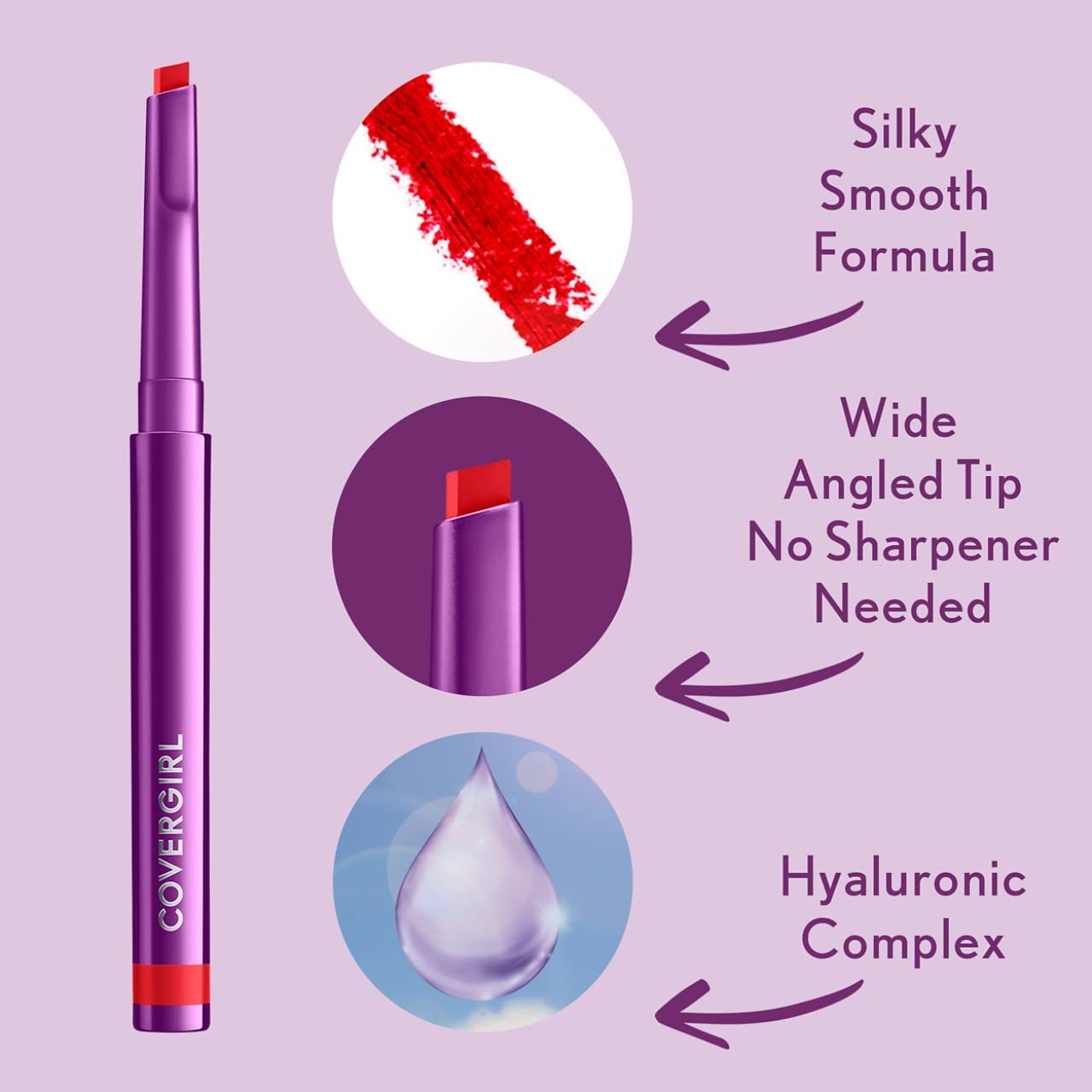COVERGIRL Simply Ageless Lip Flip Liner,
