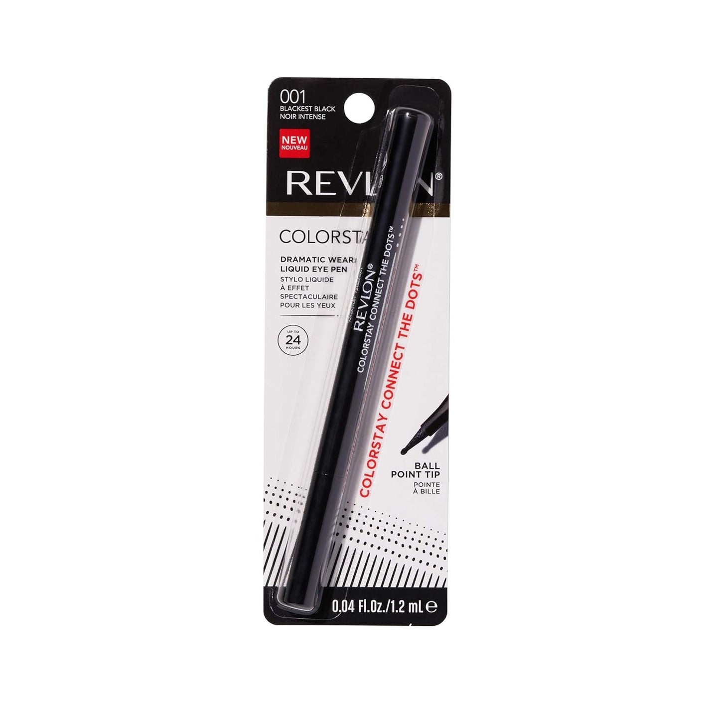 Revlon ColorStay Liquid Eye Pen, 001 Blackest Black