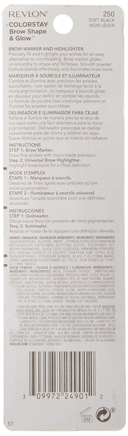 Revlon Colorstay Shape & Glow Eye Brow Marker and Highlighter,