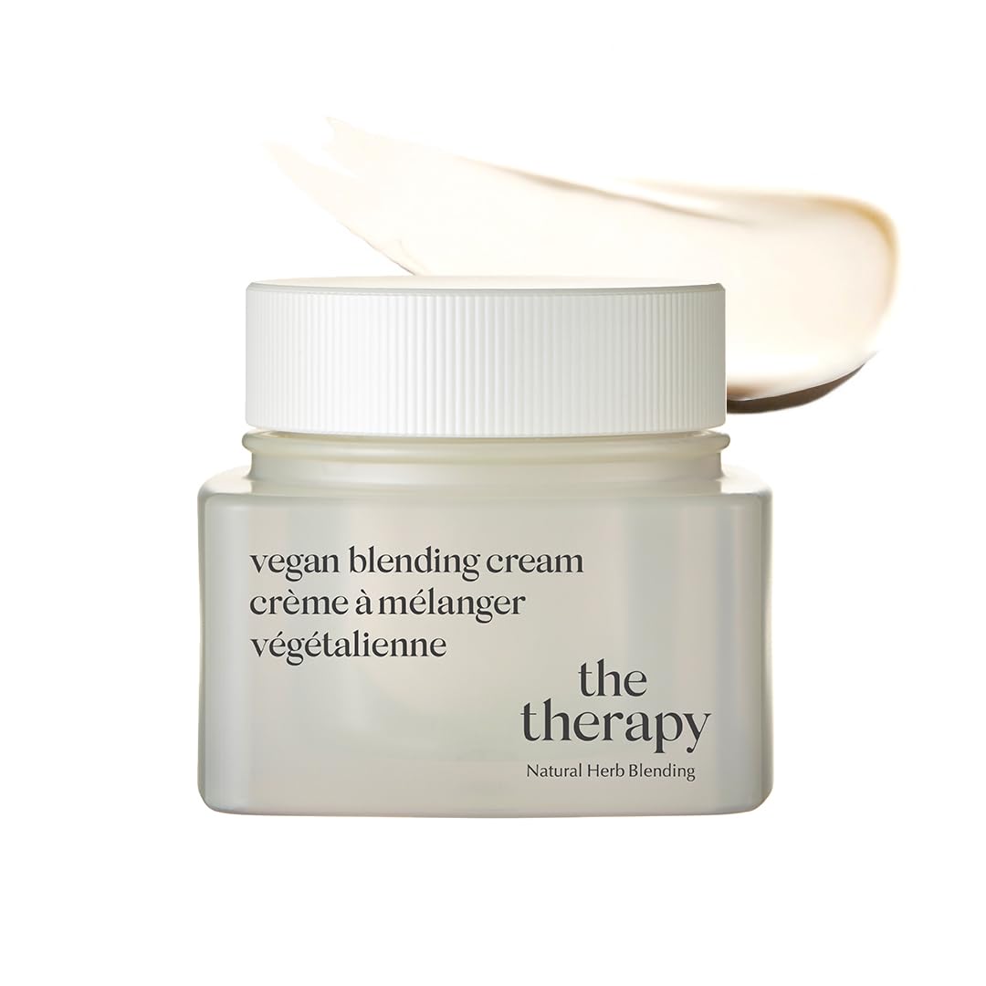 Vegan Blending Cream Face Moisturizer - Soothing, Anti-Aging, Anti-Wrinkle,