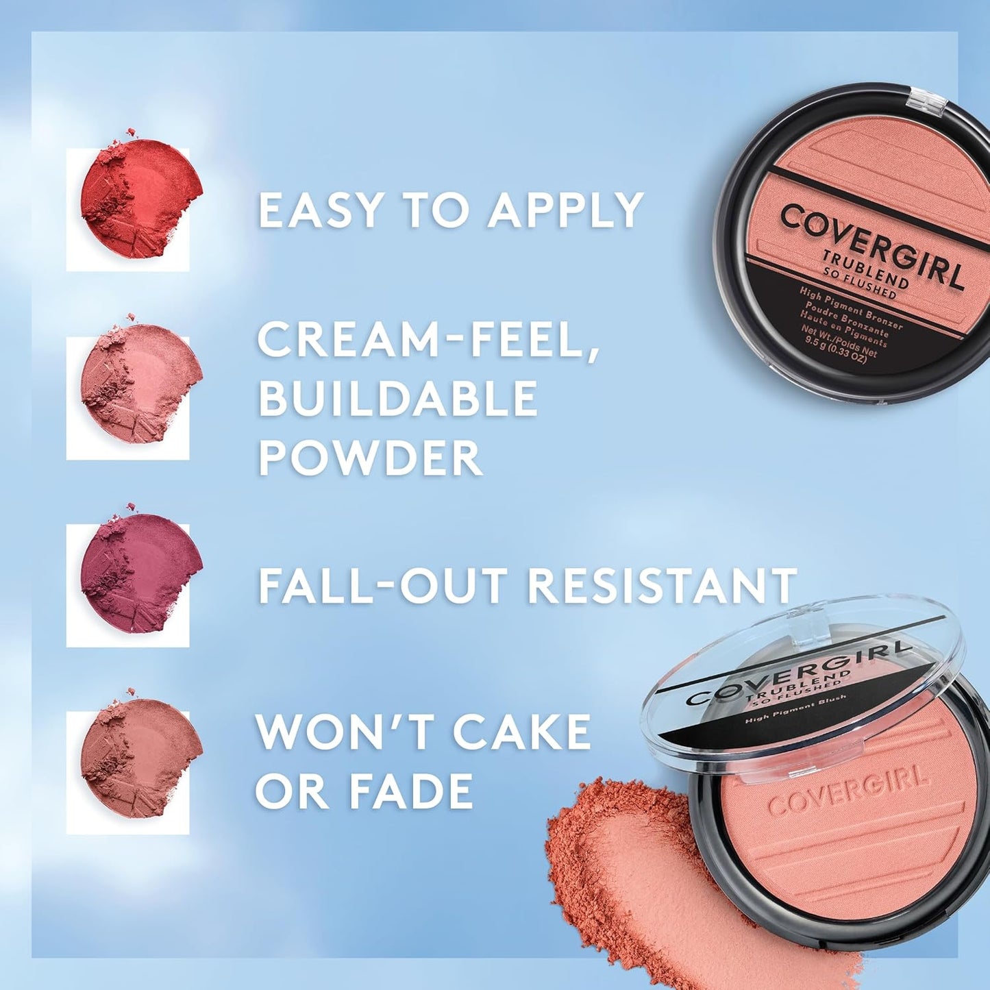 COVERGIRL So Flushed High Pigment Blush, "Choose Your Color"