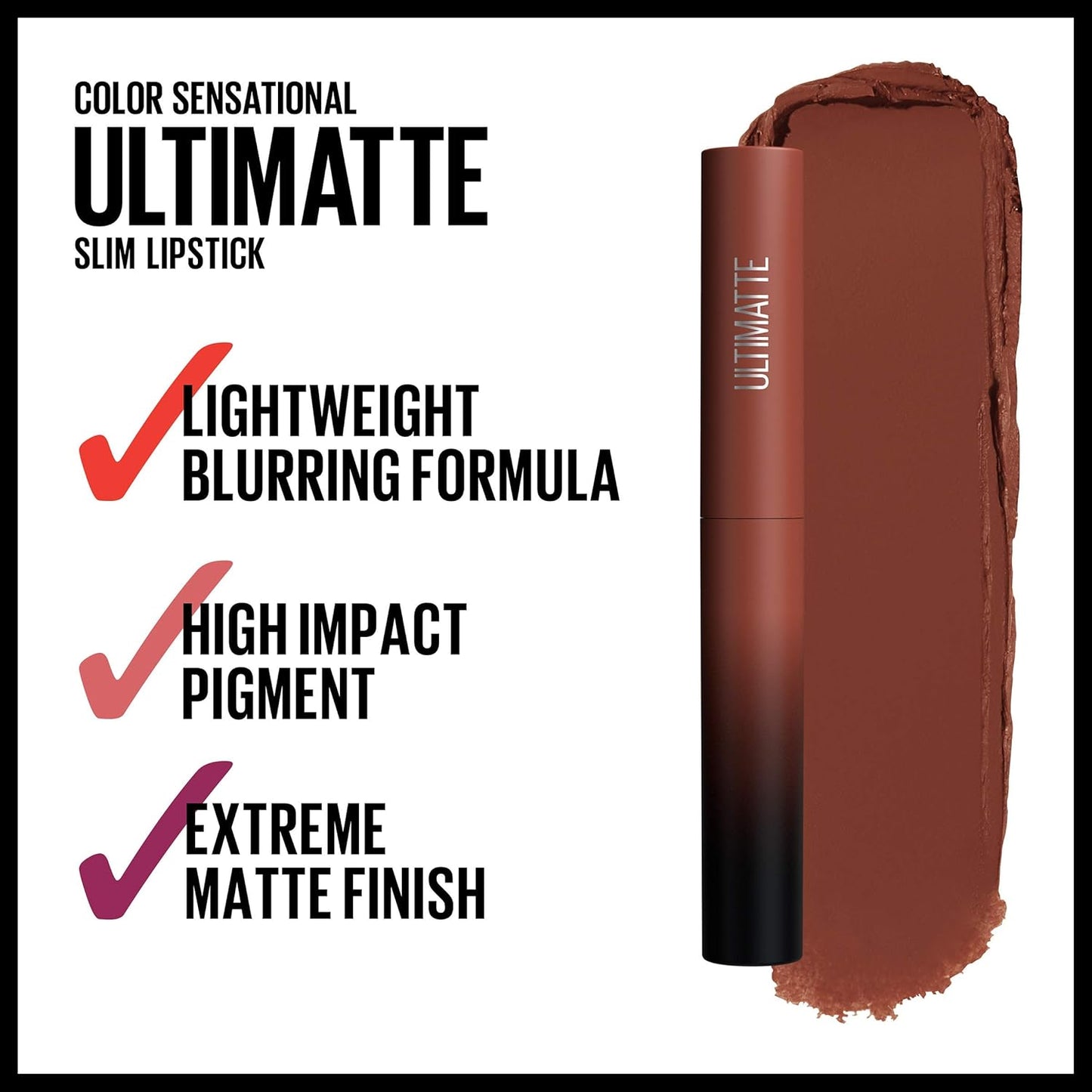 Maybelline Color Sensational Ultimatte Matte Lipstick,