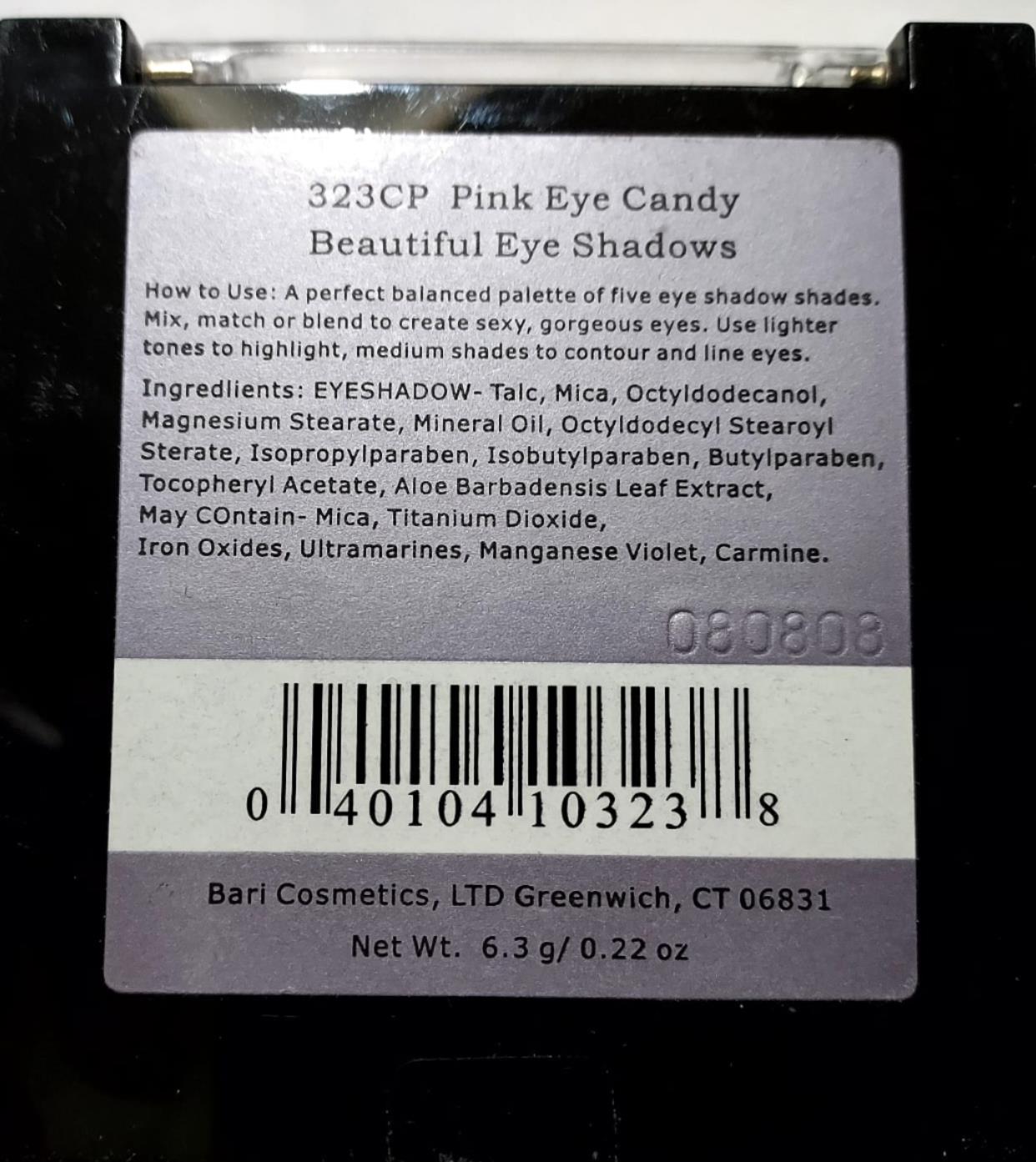 Bari Illusions Beautiful Eye Shadows - 323 Pink Eye Candy