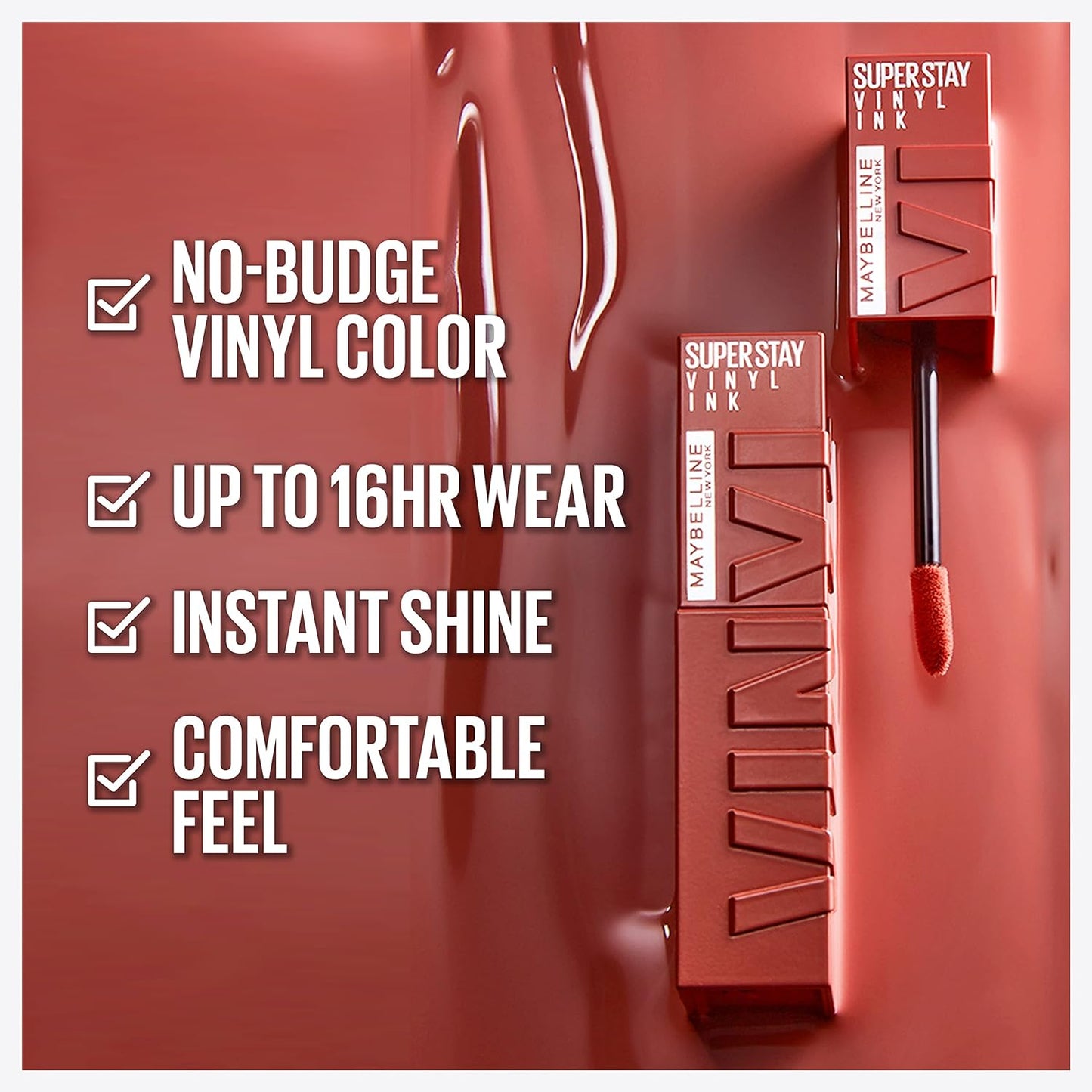 Maybelline Super Stay Vinyl Ink Longwear No-Budge Liquid Lipcolor,